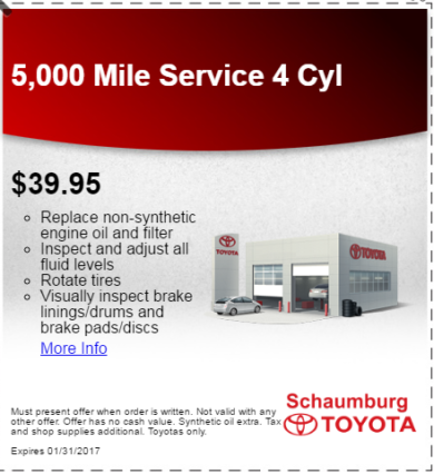 Toyota Service Coupon